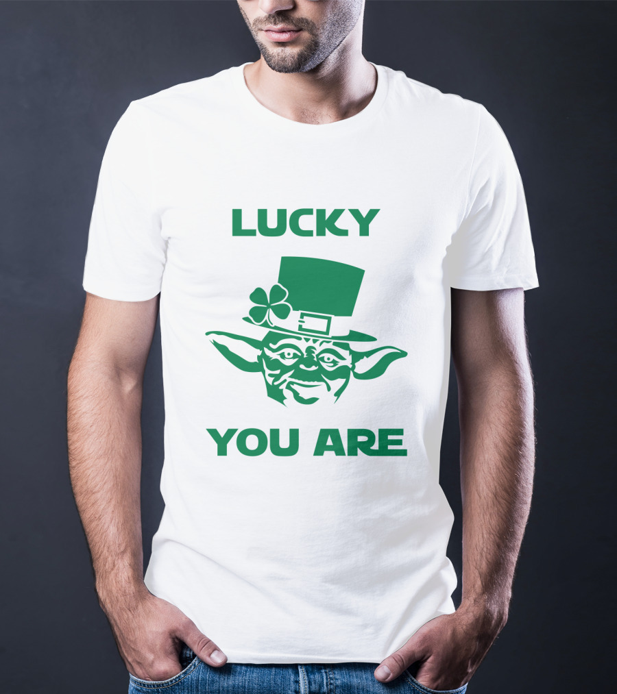 Yoda Irish Lucky You Are T-Shirt