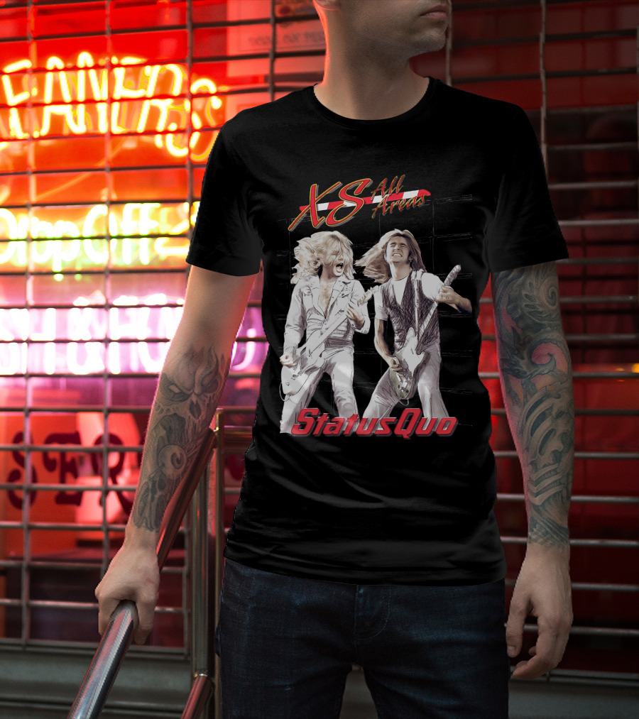 XS All Areas The Greatest Hits Status Quo T-Shirt