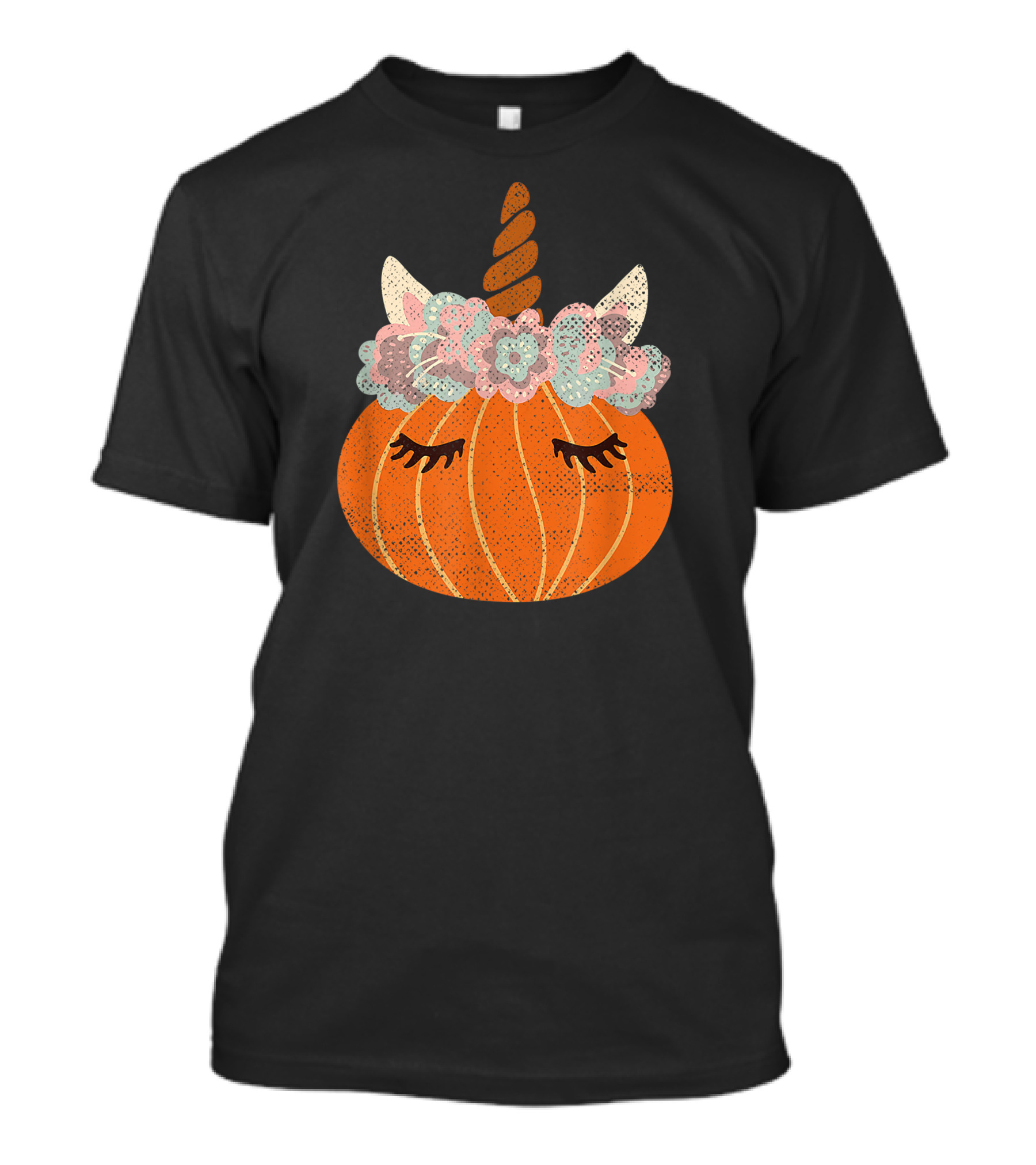 Halloween Cute Pumpkin Unicorn Costume Best T-Shirt