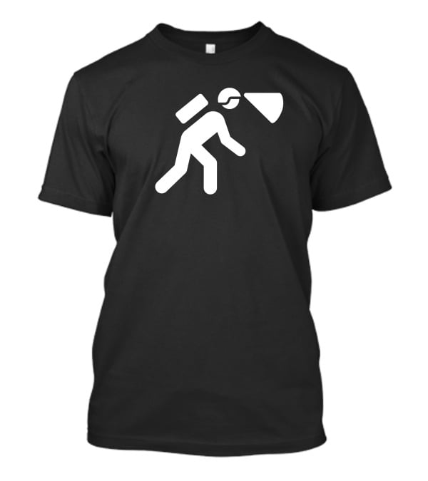 Minimalistic Spelunking Caving Adventure T-Shirt