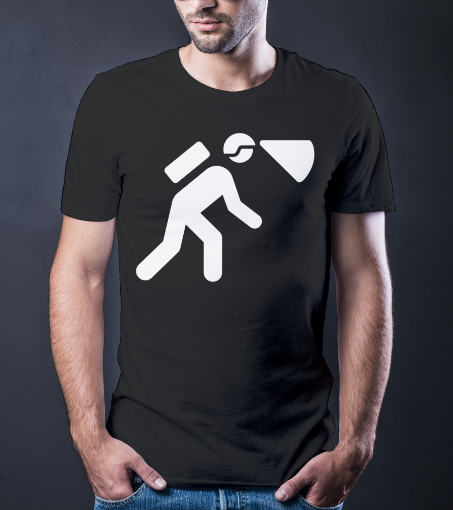Minimalistic Spelunking Caving Adventure T-Shirt