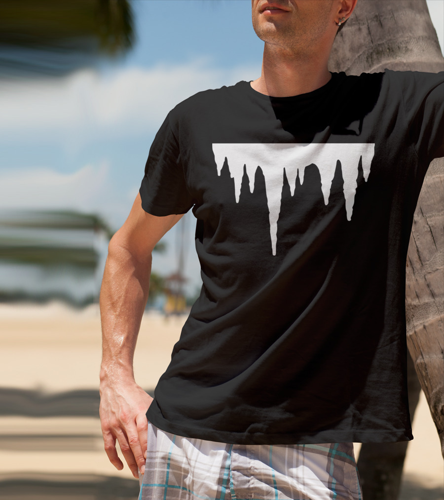 Stalactite Cave Exploration For Spelunkers And Cavers T-Shirt
