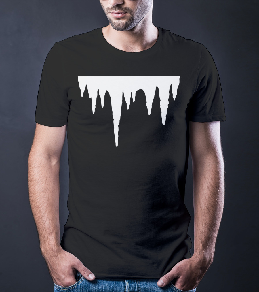 Stalactite Cave Exploration For Spelunkers And Cavers T-Shirt