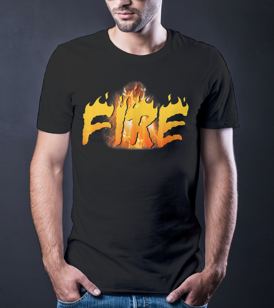 Fire Dynamic Duo Matching T-Shirt