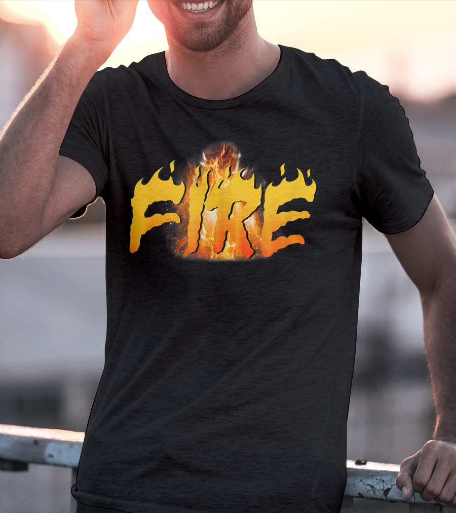 Fire Dynamic Duo Matching T-Shirt