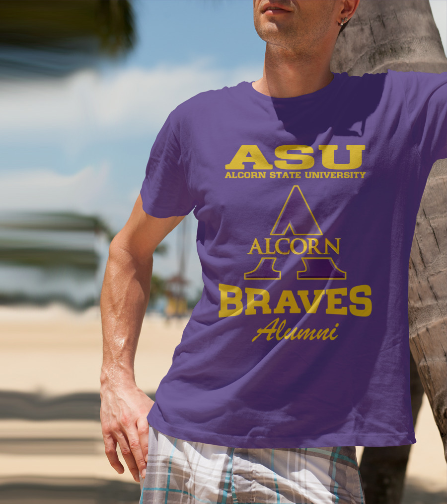 ASU Alcorn State University Braves Alumni T-Shirt