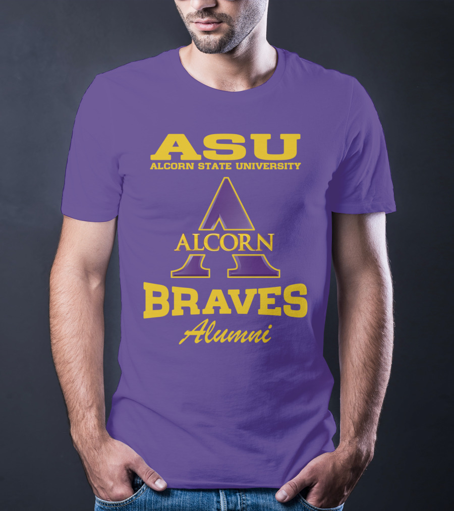 ASU Alcorn State University Braves Alumni T-Shirt