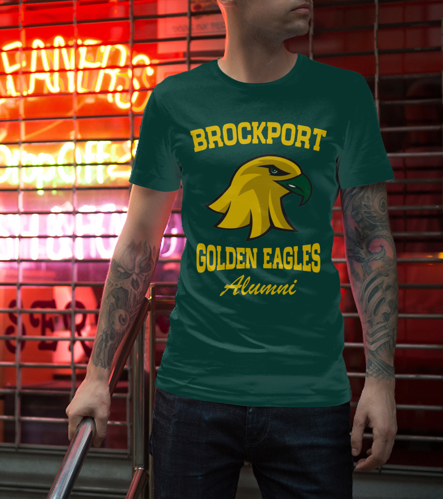 BROCKPORT GOLDEN EAGLES Alumni T-Shirt