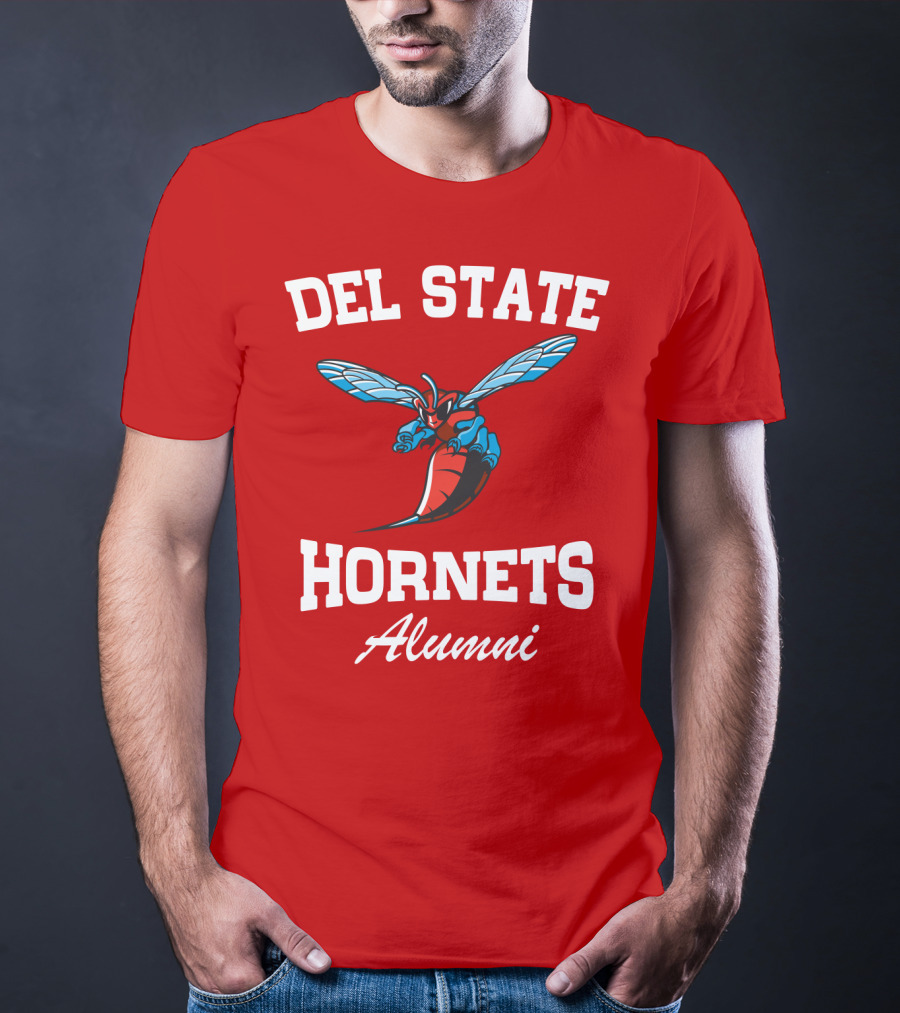 Del State Hornets Alumni T-Shirt