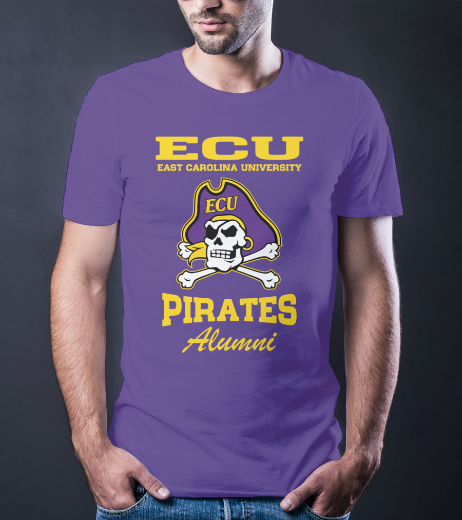ECU East Carolina University Pirates Alumni T-Shirt