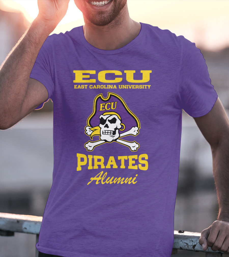 ECU East Carolina University Pirates Alumni T-Shirt