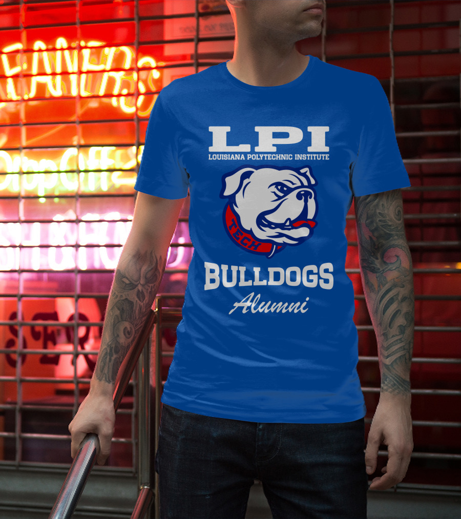 LPI Louisiana Polytechnic Institute Bulldogs Tech Alumni T-Shirt
