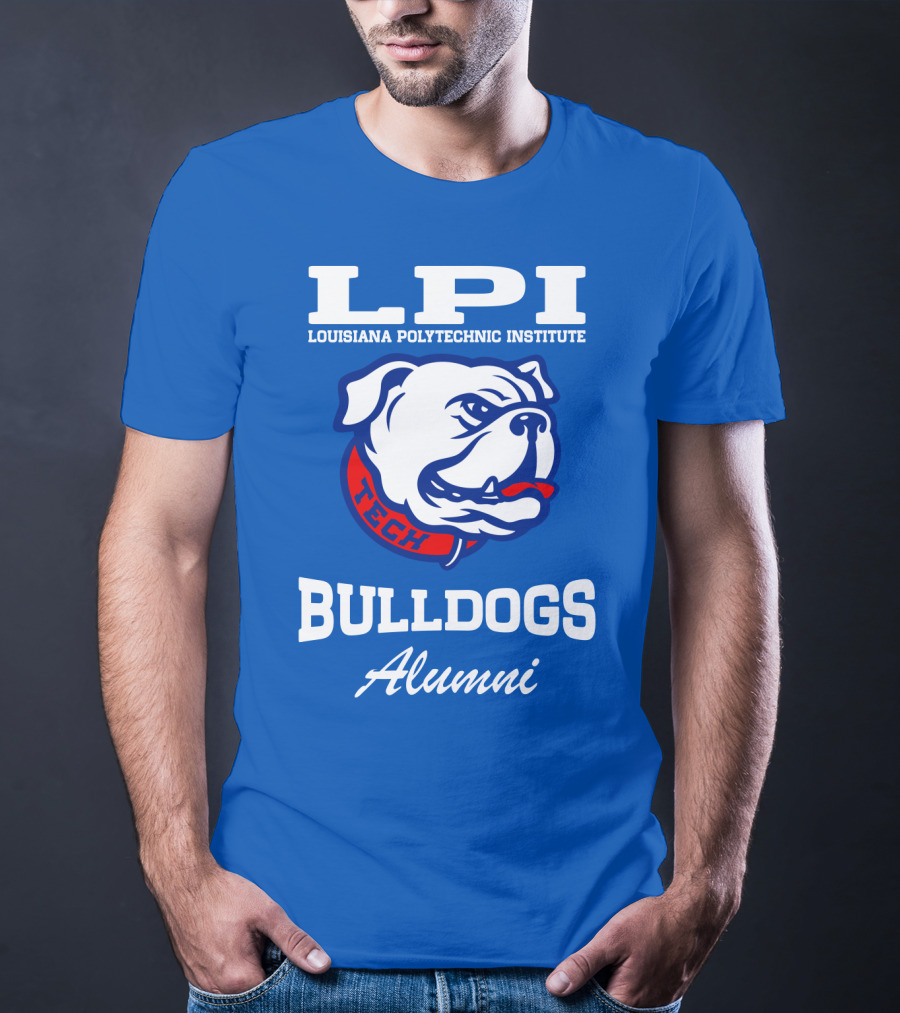 LPI Louisiana Polytechnic Institute Bulldogs Tech Alumni T-Shirt