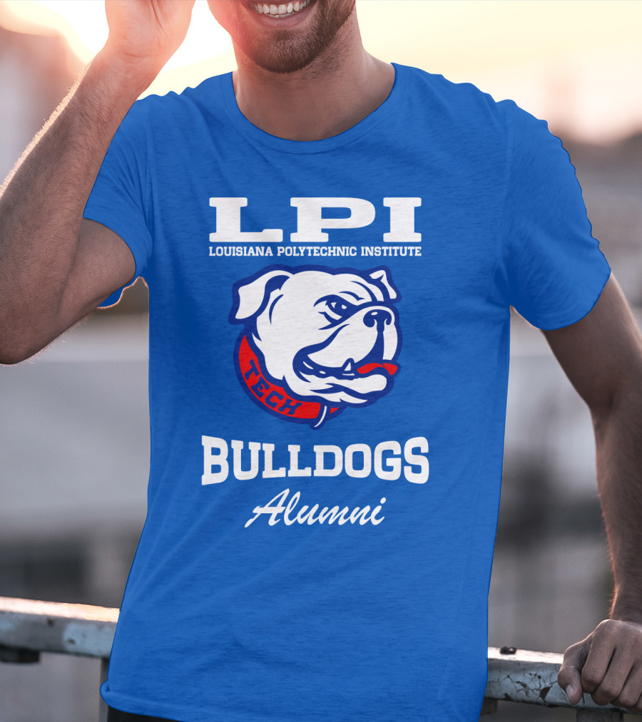 LPI Louisiana Polytechnic Institute Bulldogs Tech Alumni T-Shirt