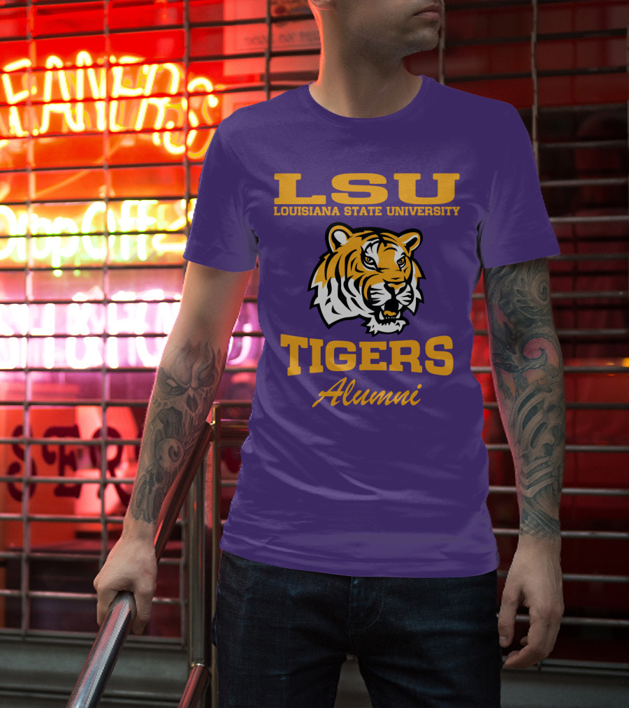 LSU Louisiana State University Tigers Alumni T-Shirt