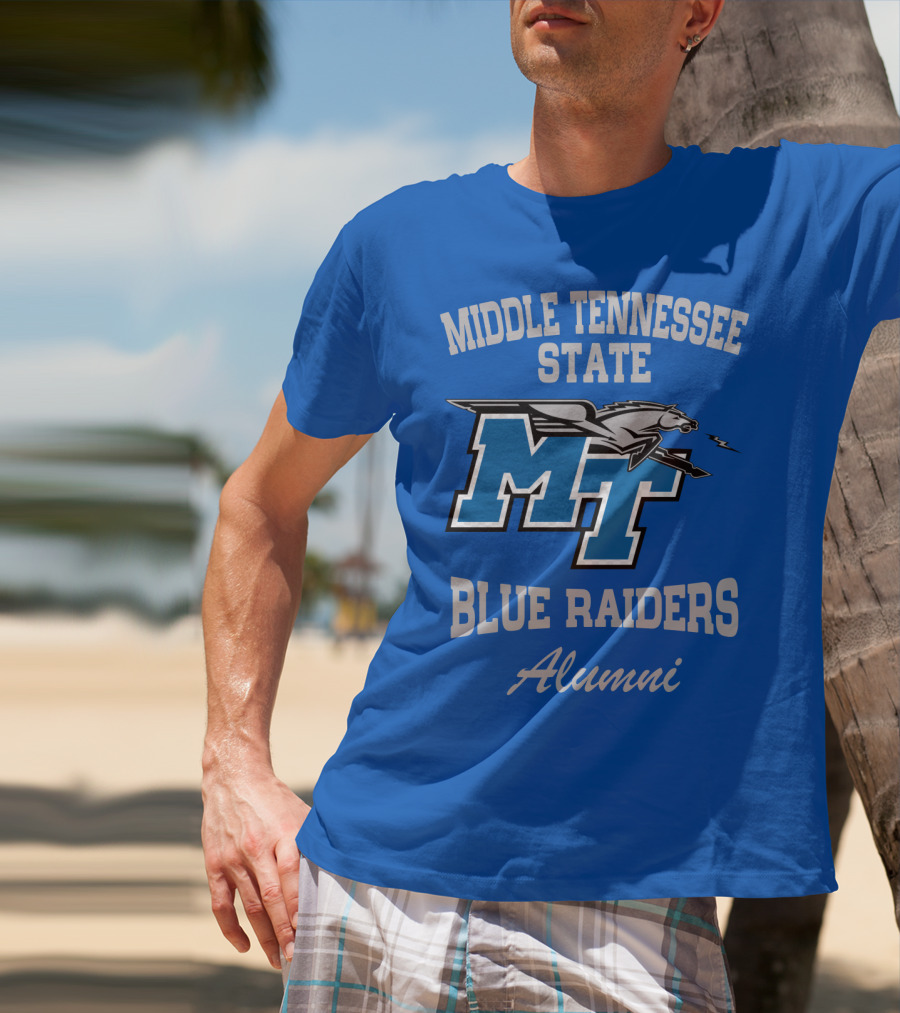 Middle Tennessee State Blue Raiders MT Alumni T-Shirt