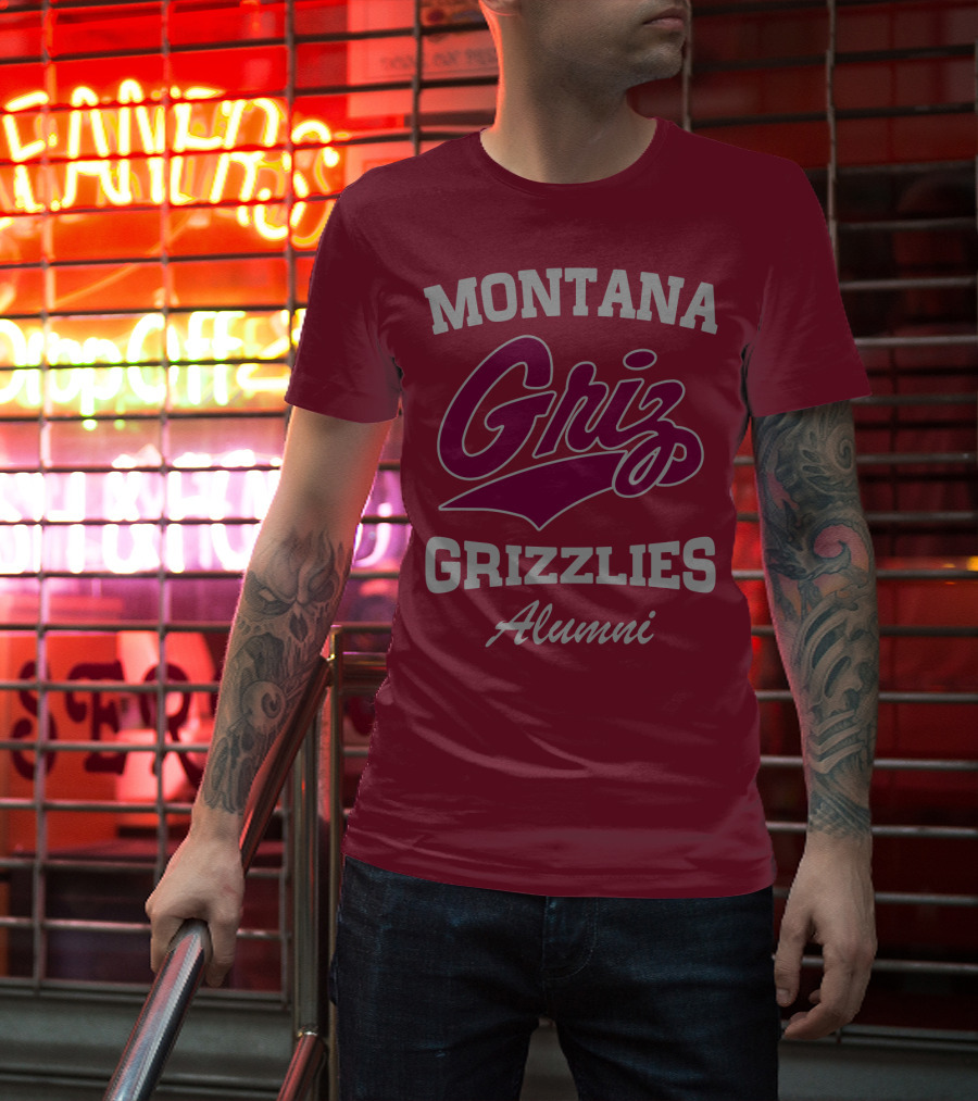 Montana Griz Grizzlies Alumni T-Shirt