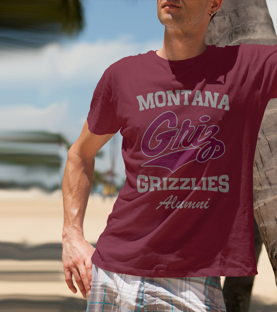 Montana Griz Grizzlies Alumni T-Shirt