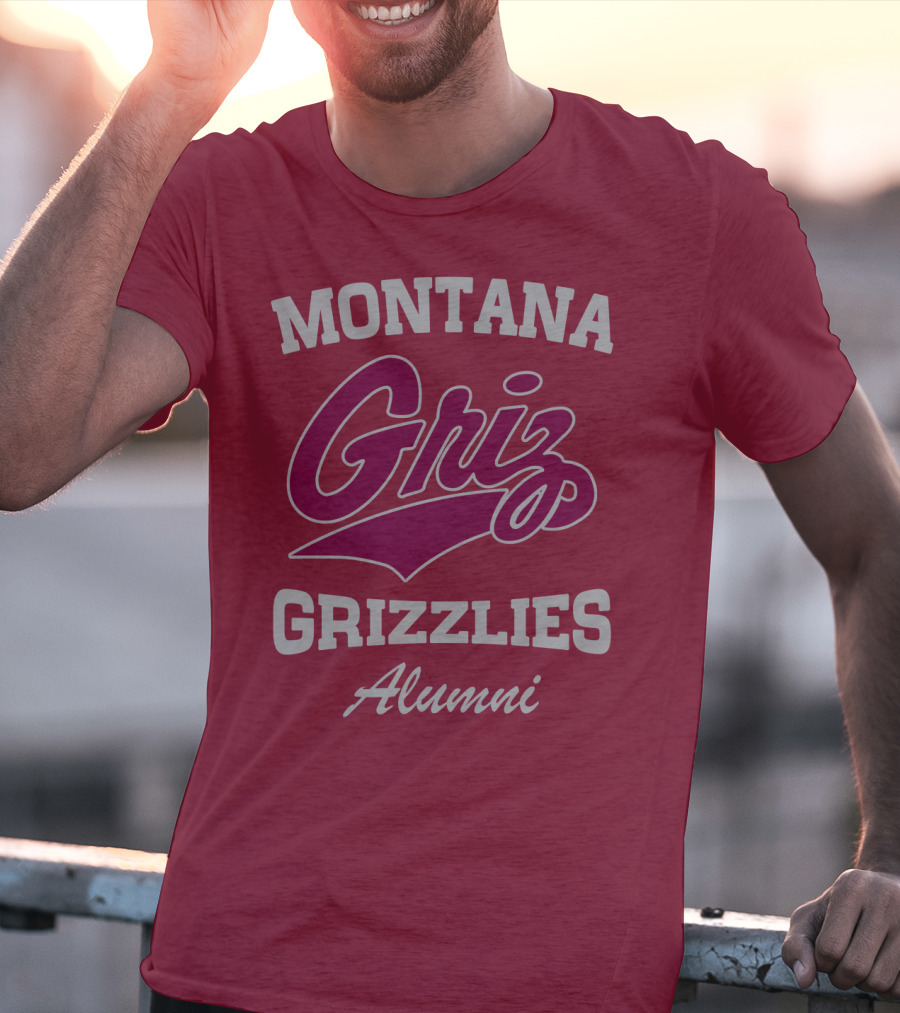 Montana Griz Grizzlies Alumni T-Shirt
