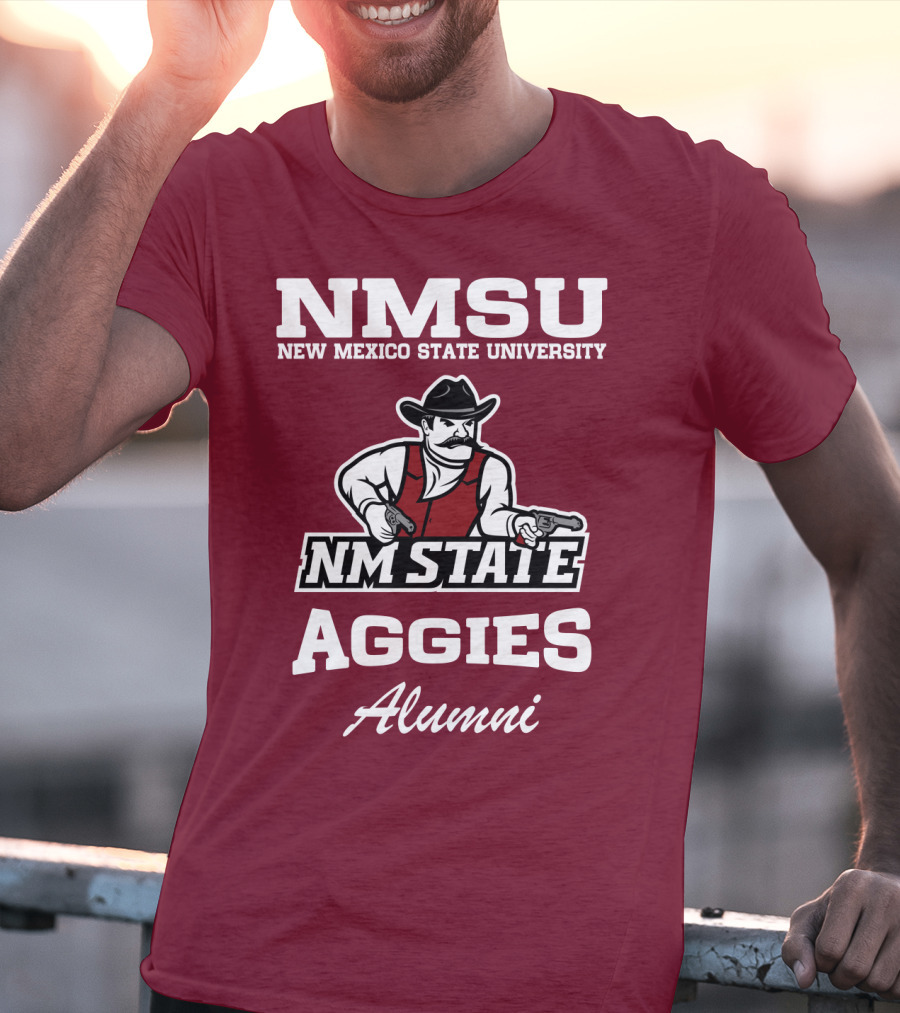 NMSU New Mexico State University NM State Aggies Alumni T-Shirt