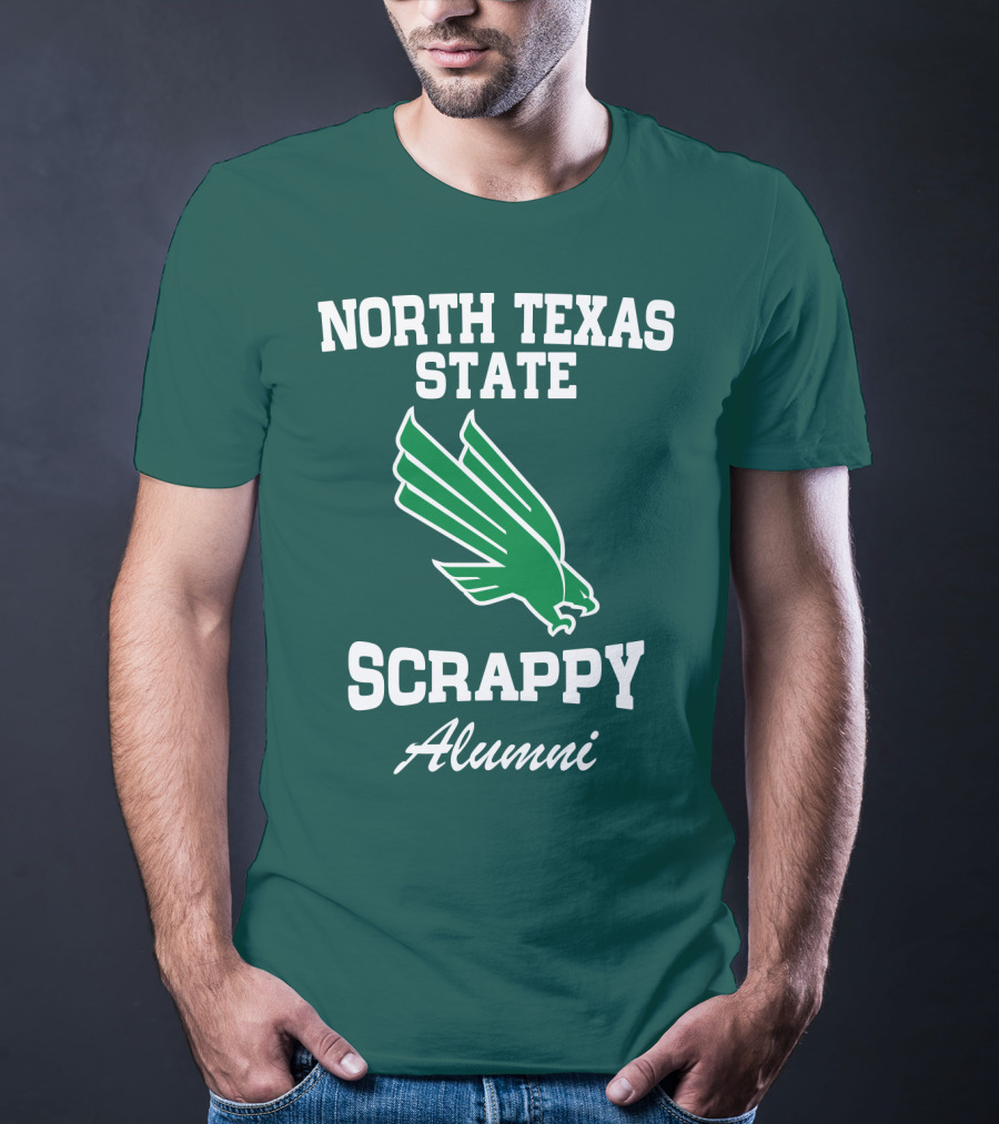 North Texas State Scrappy Alumni T-Shirt