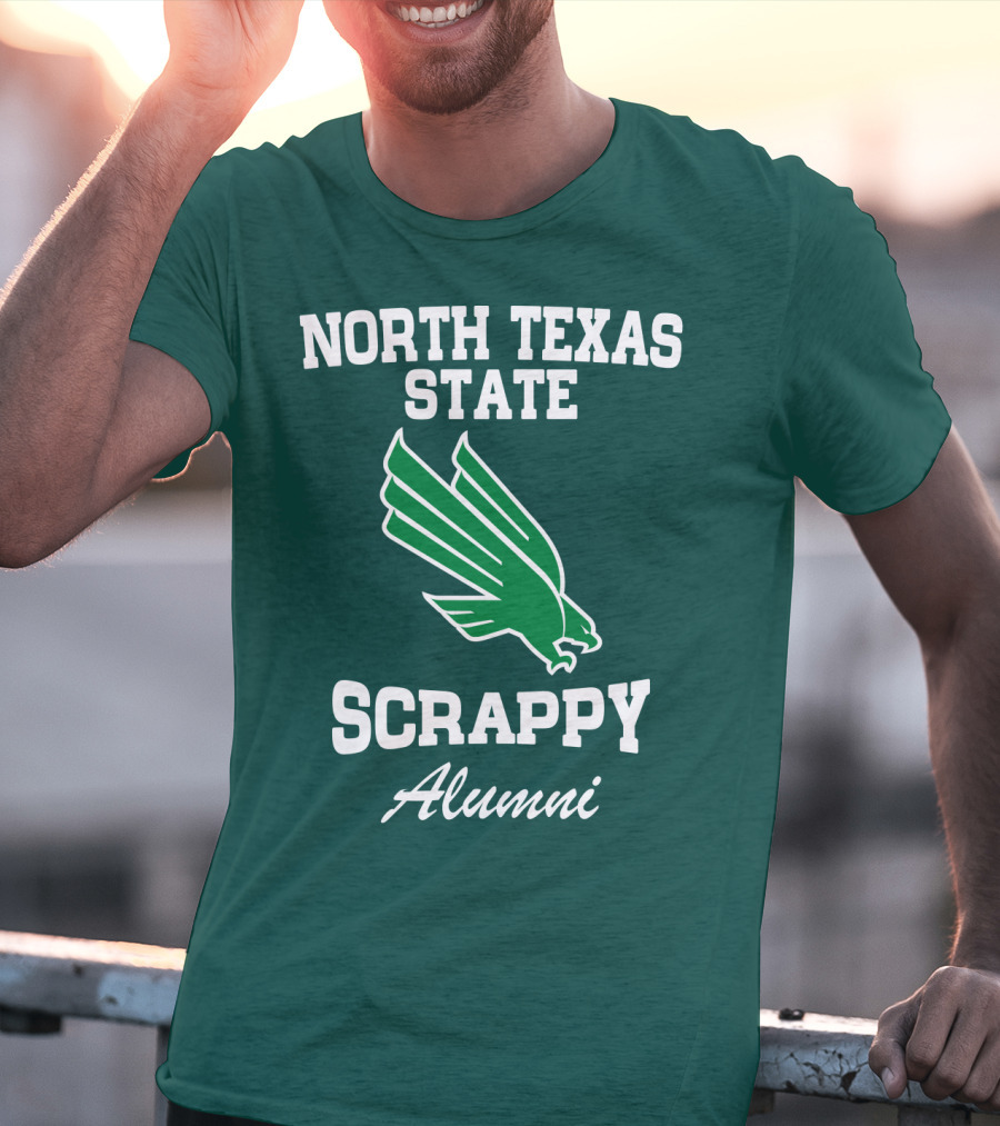 North Texas State Scrappy Alumni T-Shirt