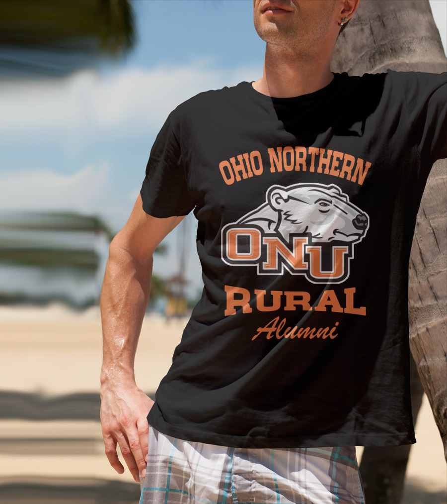 Ohio Northern ONU Rural Alumni Polar Bear T-Shirt