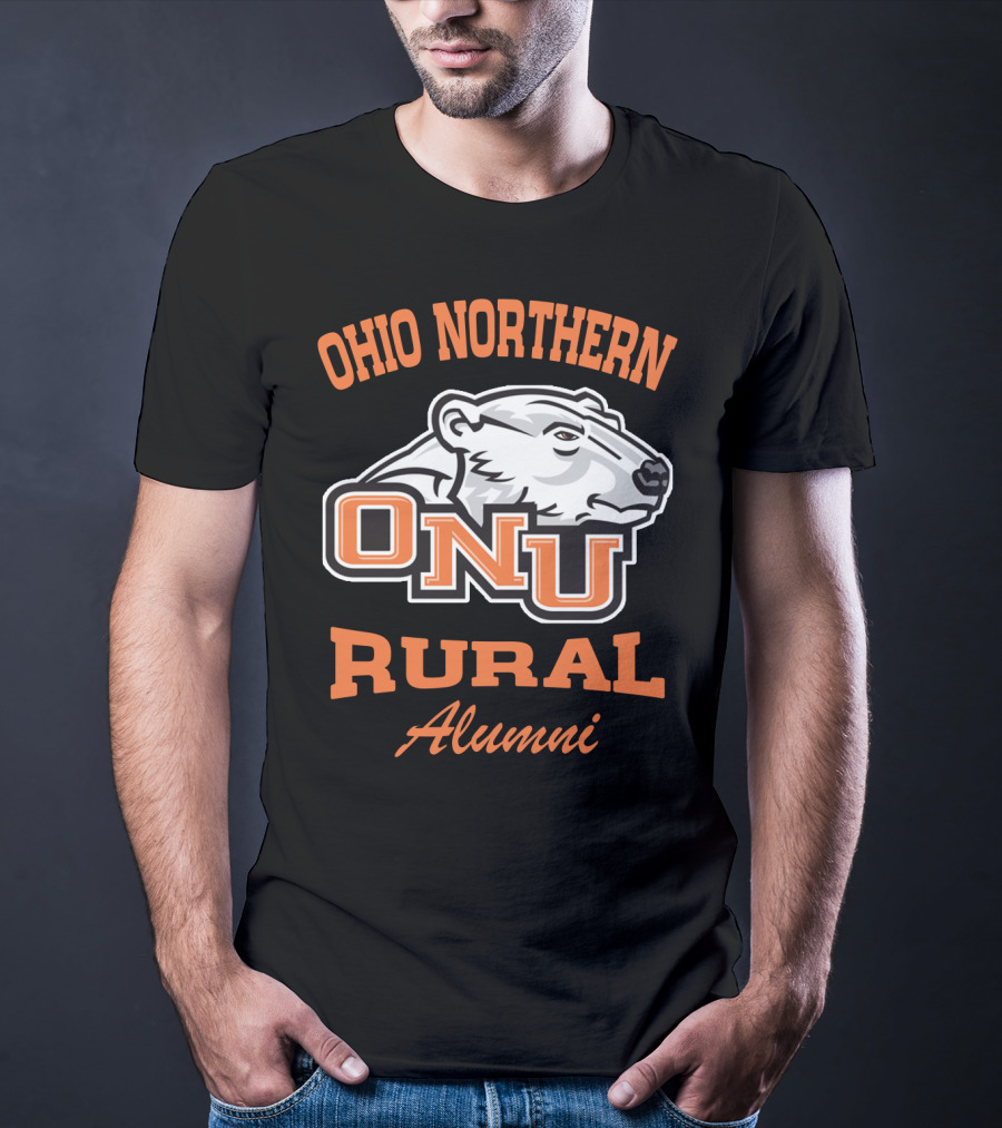 Ohio Northern ONU Rural Alumni Polar Bear T-Shirt