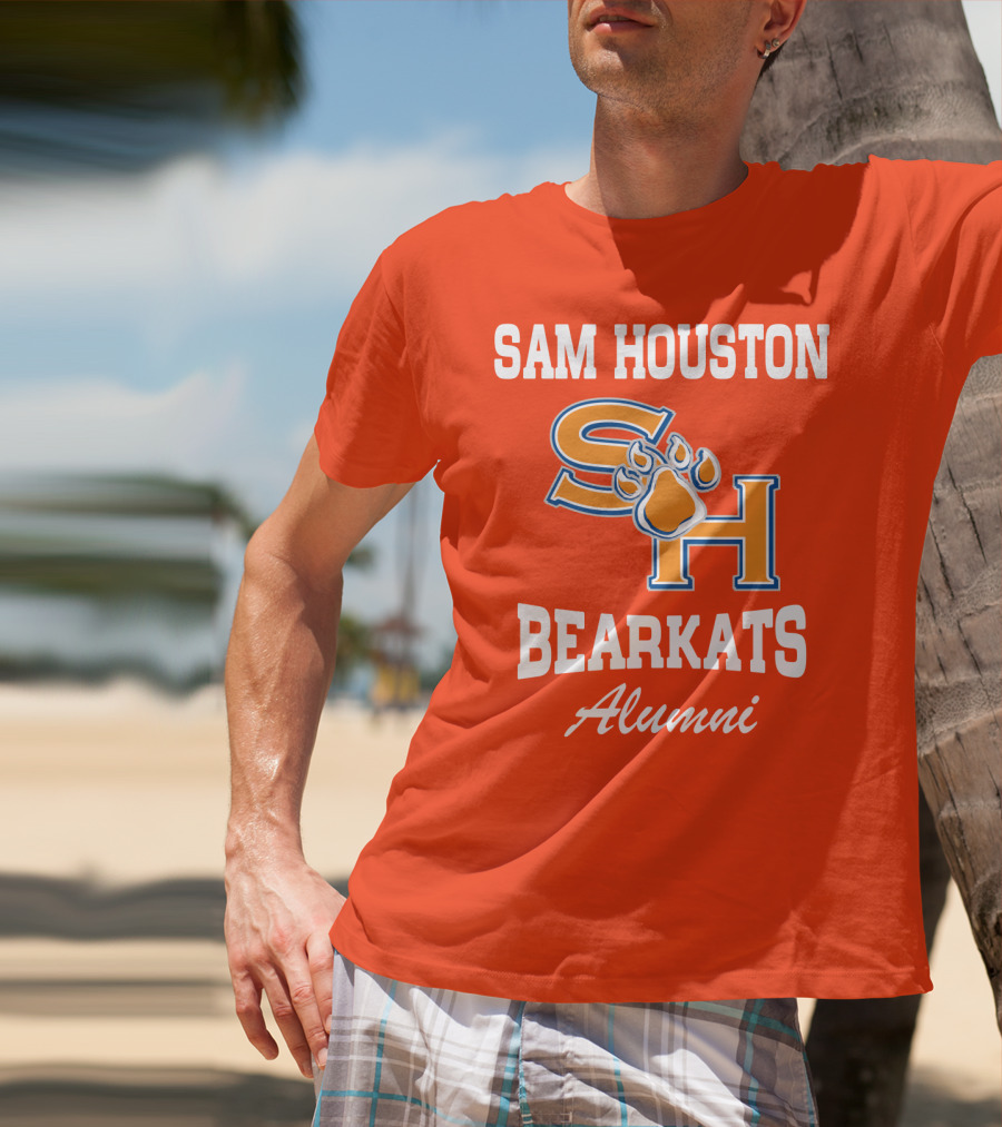 Sam Houston Bearkats Alumni SH Paw T-Shirt