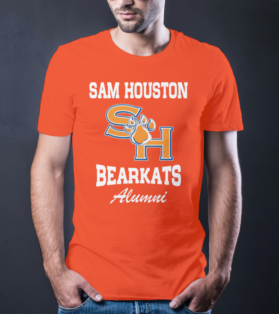 Sam Houston Bearkats Alumni SH Paw T-Shirt
