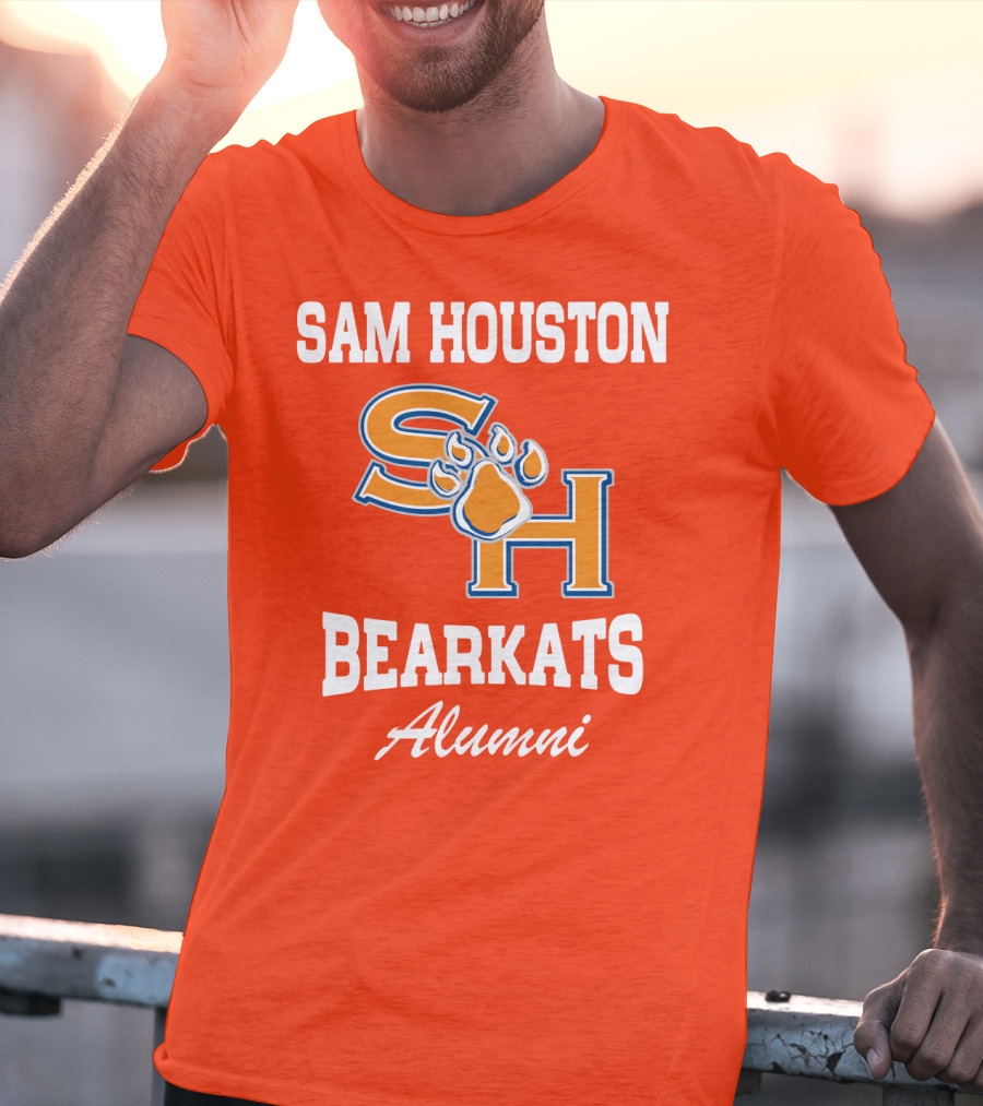 Sam Houston Bearkats Alumni SH Paw T-Shirt