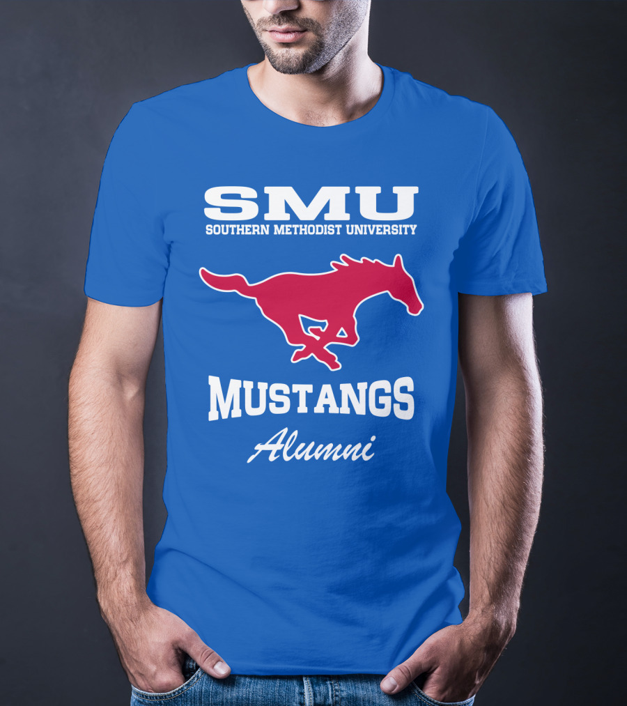 SMU Southern Methodist University Mustangs Alumni T-Shirt