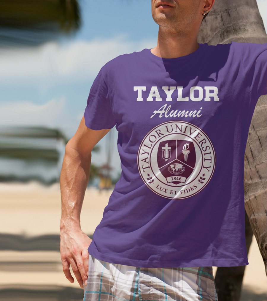 Taylor University Alumni Lux Et Fides 1846 T-Shirt