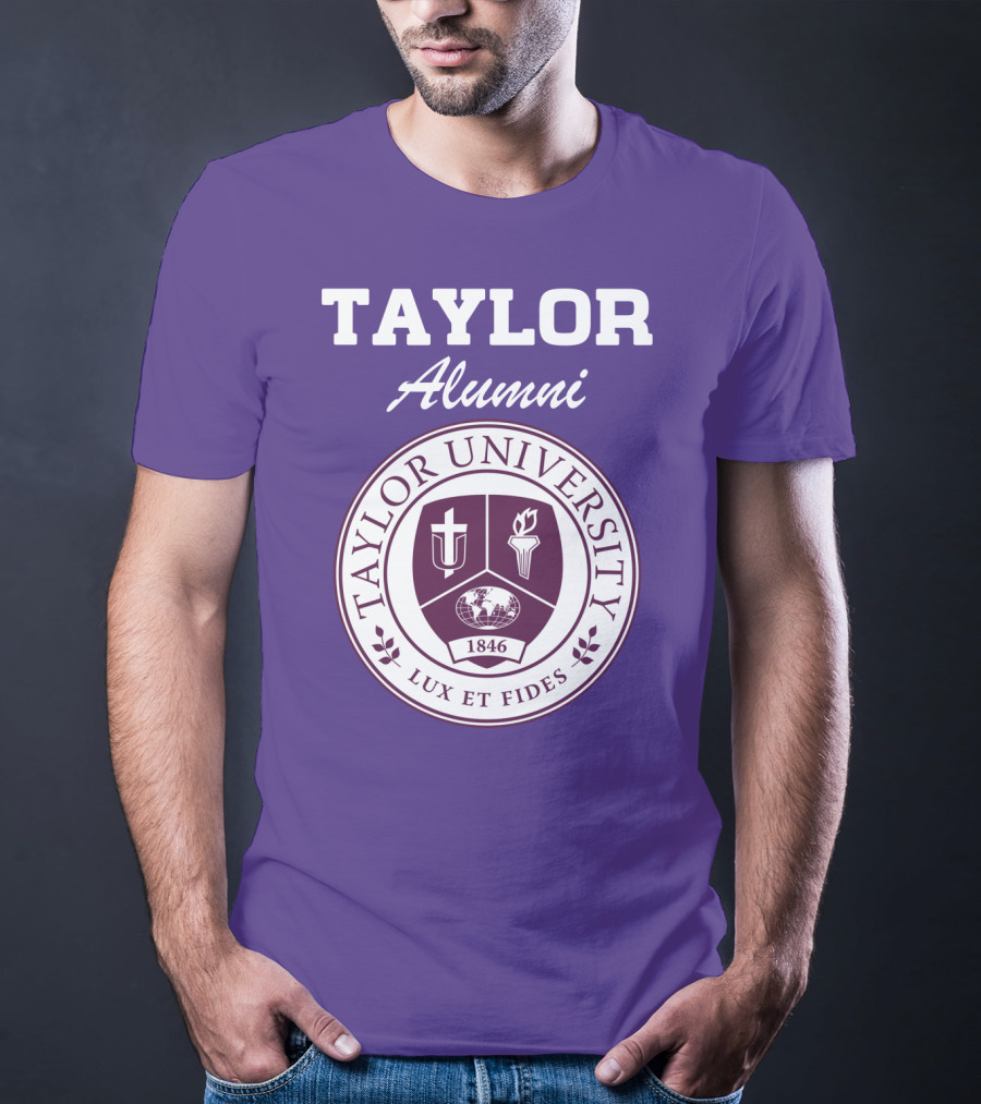 Taylor University Alumni Lux Et Fides 1846 T-Shirt