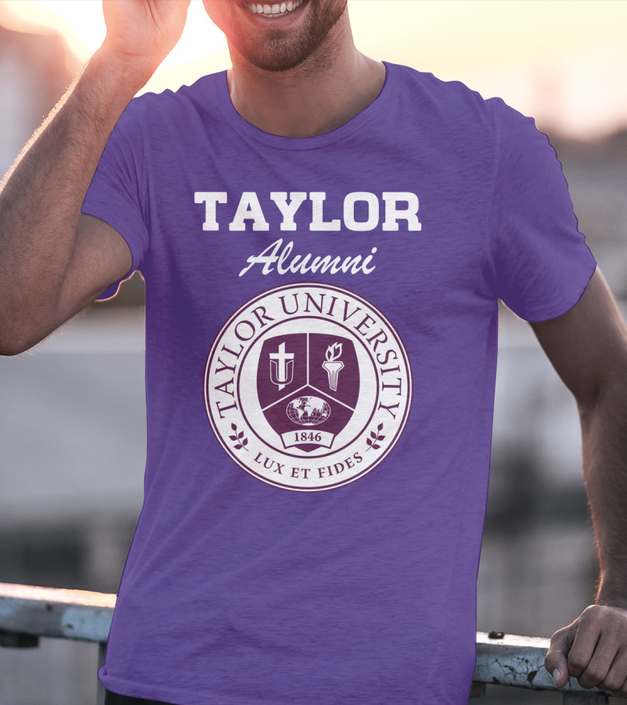 Taylor University Alumni Lux Et Fides 1846 T-Shirt