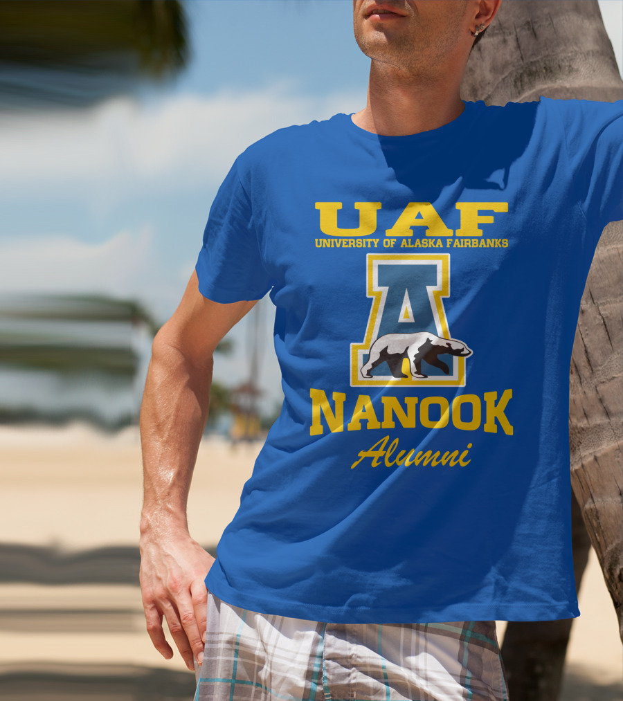 UAF University Of Alaska Fairbanks Nanook Alumni T-Shirt