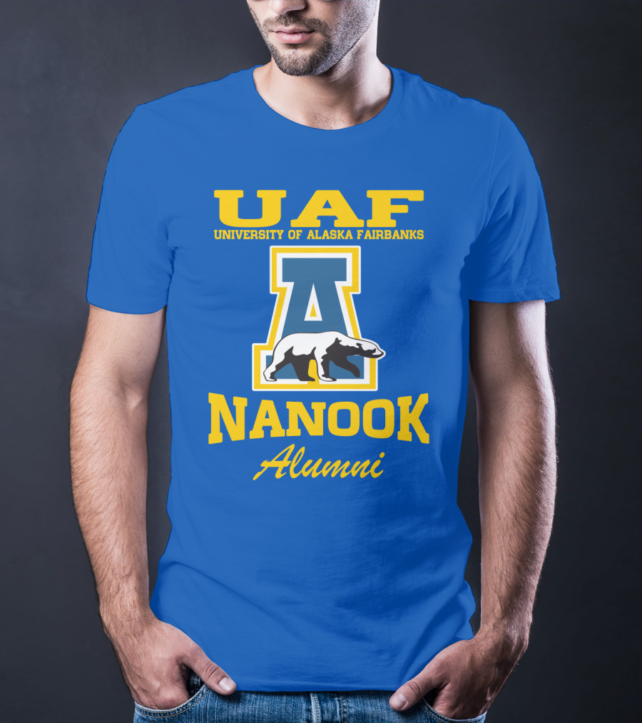 UAF University Of Alaska Fairbanks Nanook Alumni T-Shirt