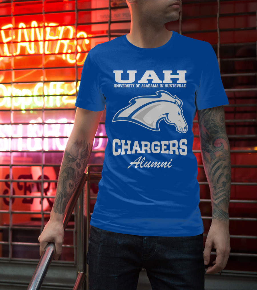 UAH University Of Alabama In Huntsville Chargers Alumni T-Shirt