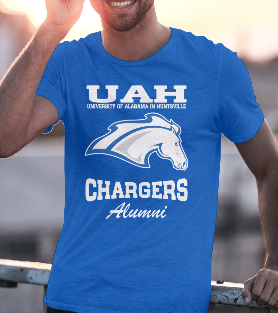 UAH University Of Alabama In Huntsville Chargers Alumni T-Shirt