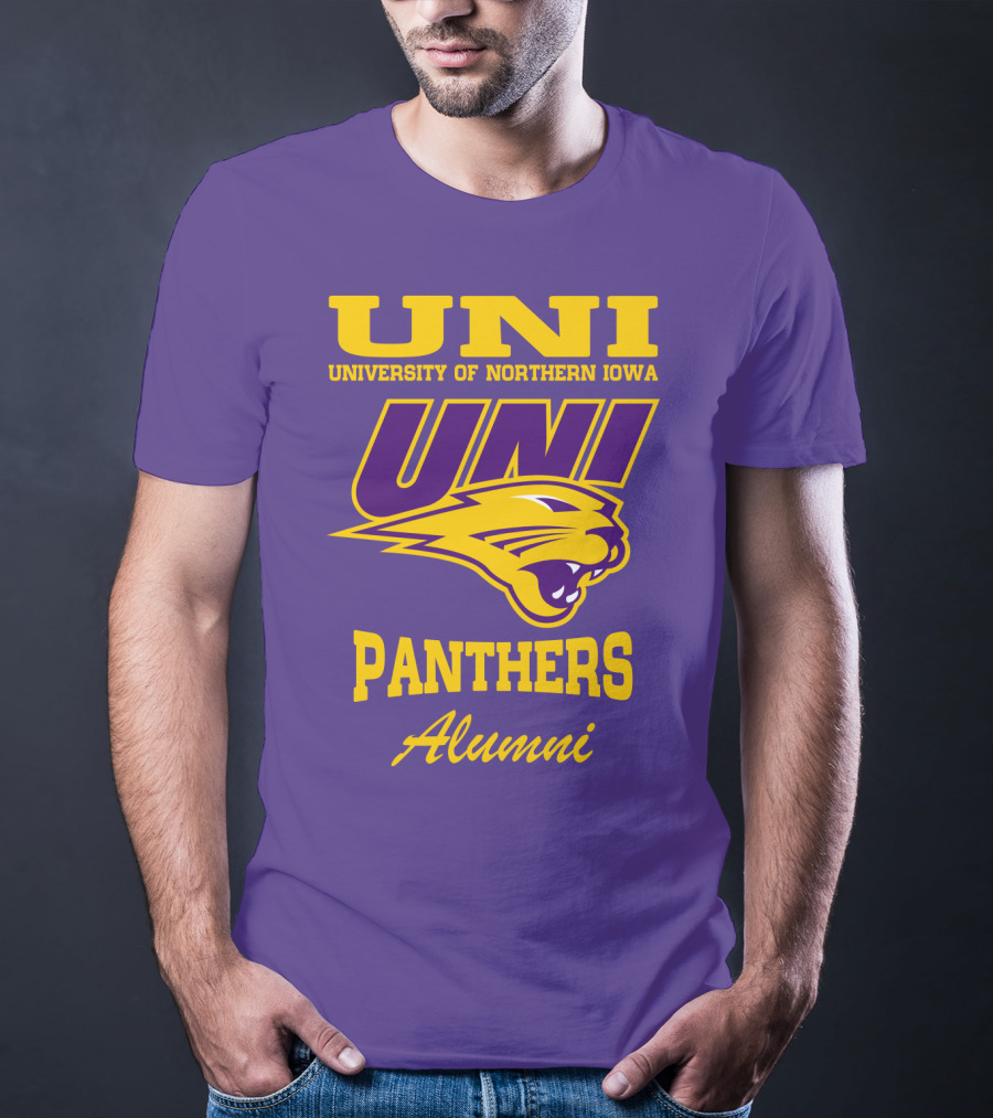 UNI University Of Northern Iowa Panthers Alumni T-Shirt