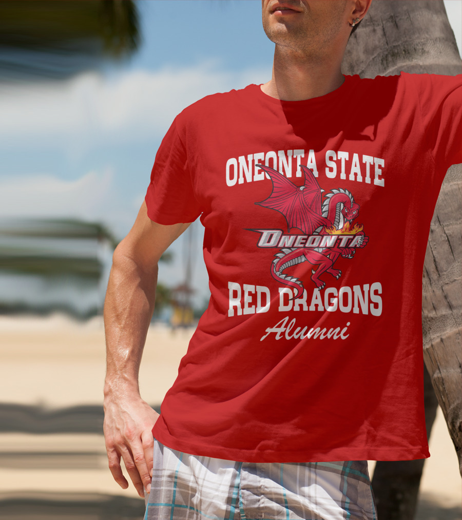 Oneonta State Red Dragons Alumni T-Shirt