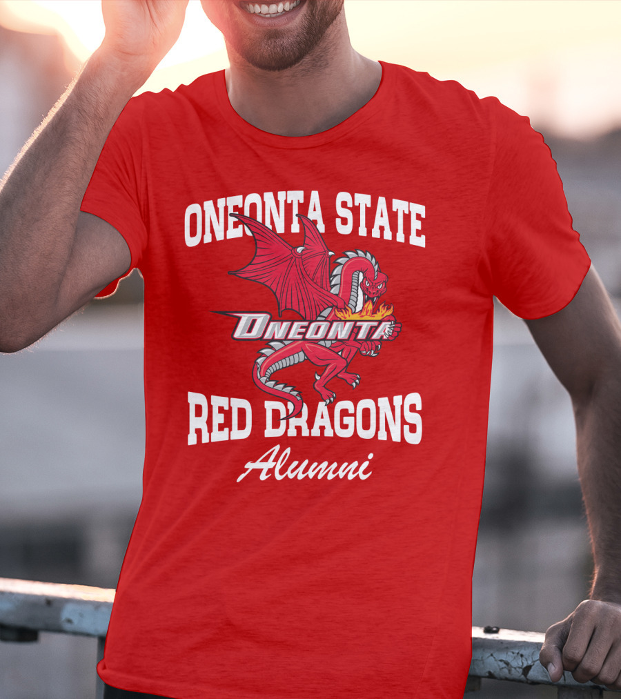 Oneonta State Red Dragons Alumni T-Shirt