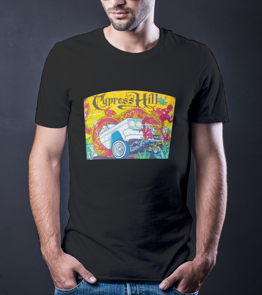 Cypress Hill Lowrider 420 Dragon Hill5 T-Shirt