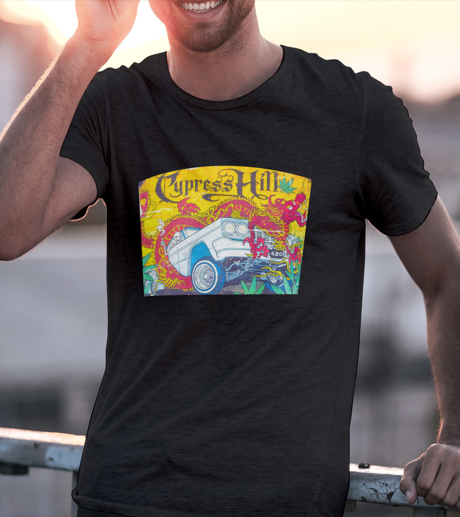 Cypress Hill Lowrider 420 Dragon Hill5 T-Shirt