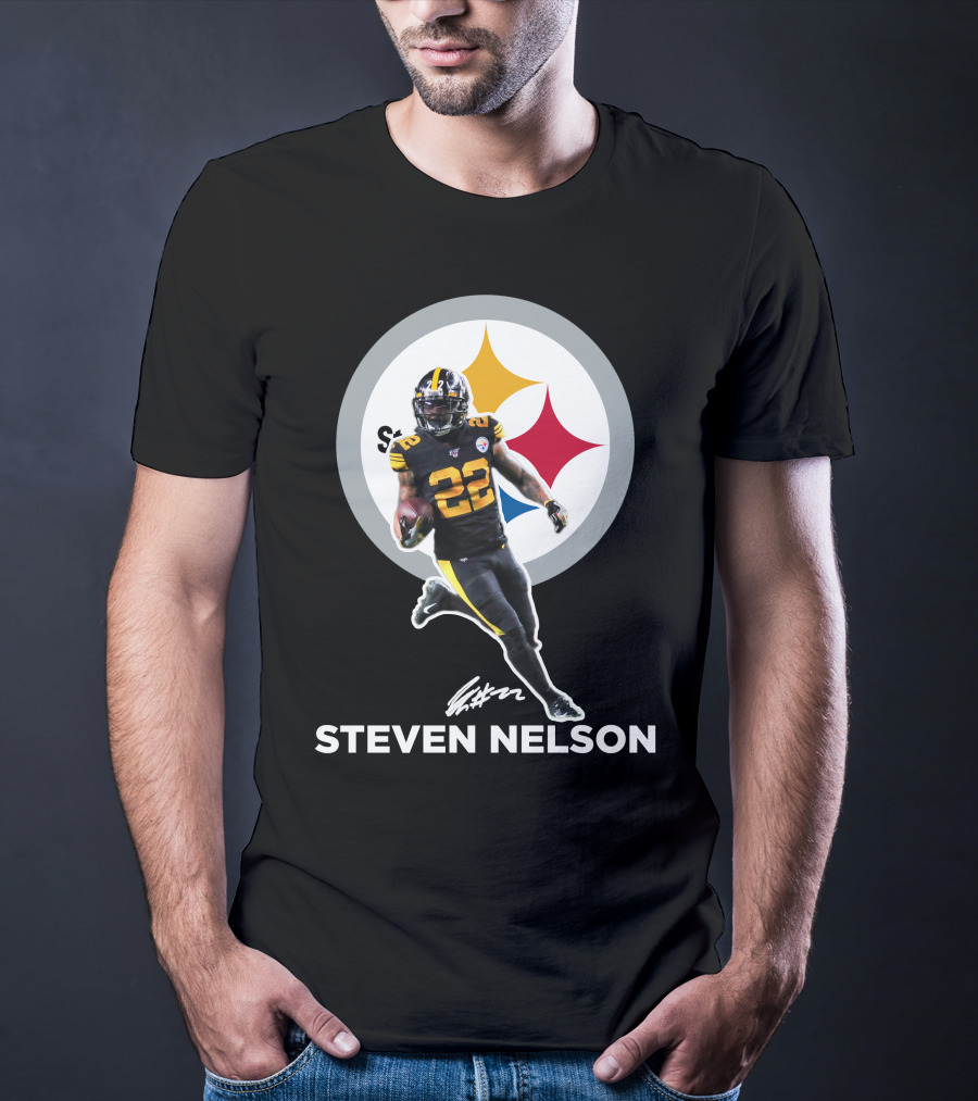 Steven Nelson Pittsburgh Football Number 22 T-Shirt