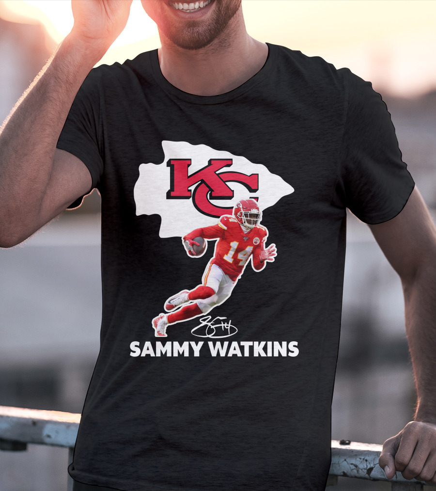 KC Sammy Watkins Kansas City Football Player 14 T-Shirt