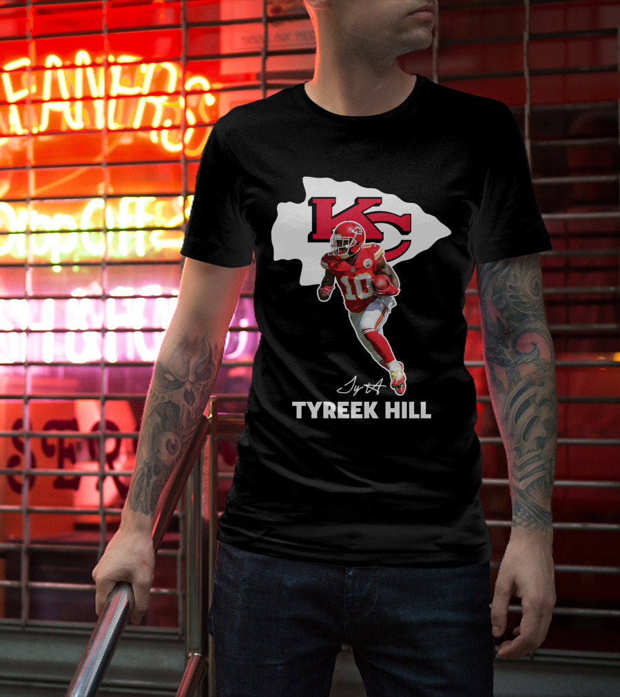 Tyreek Hill KC Football Legend T-Shirt