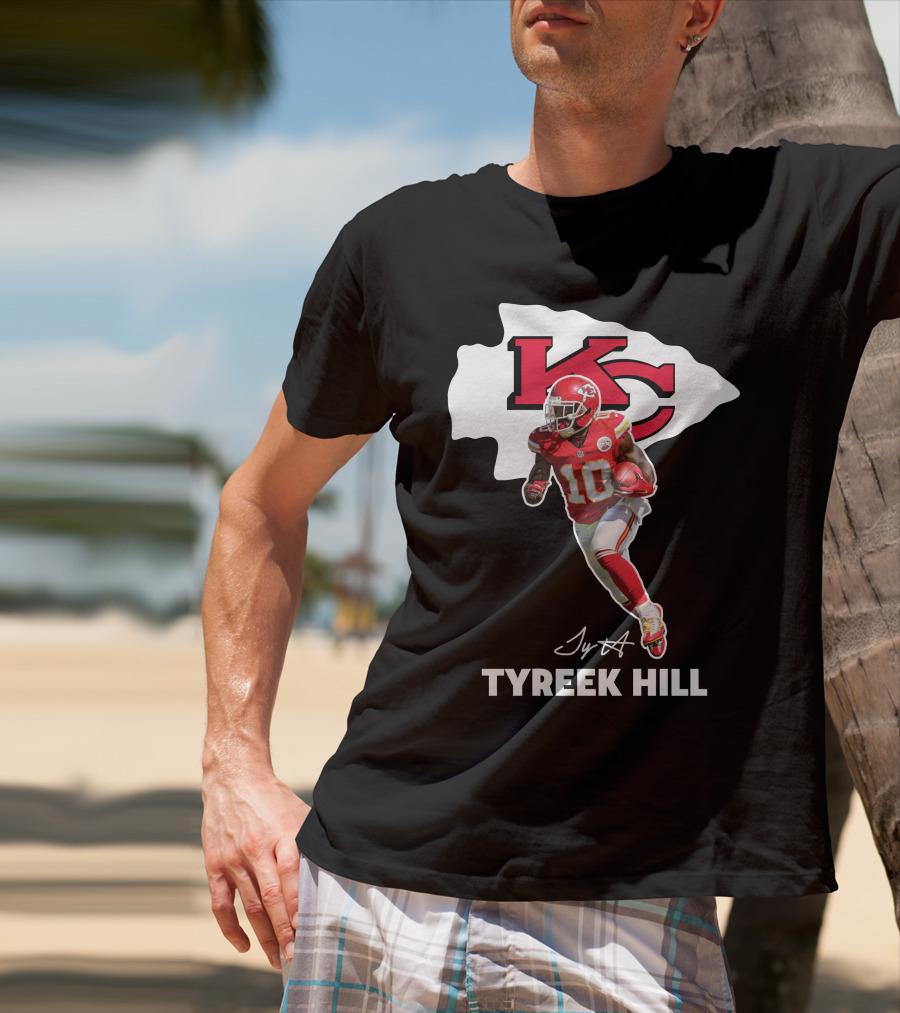 Tyreek Hill KC Football Legend T-Shirt