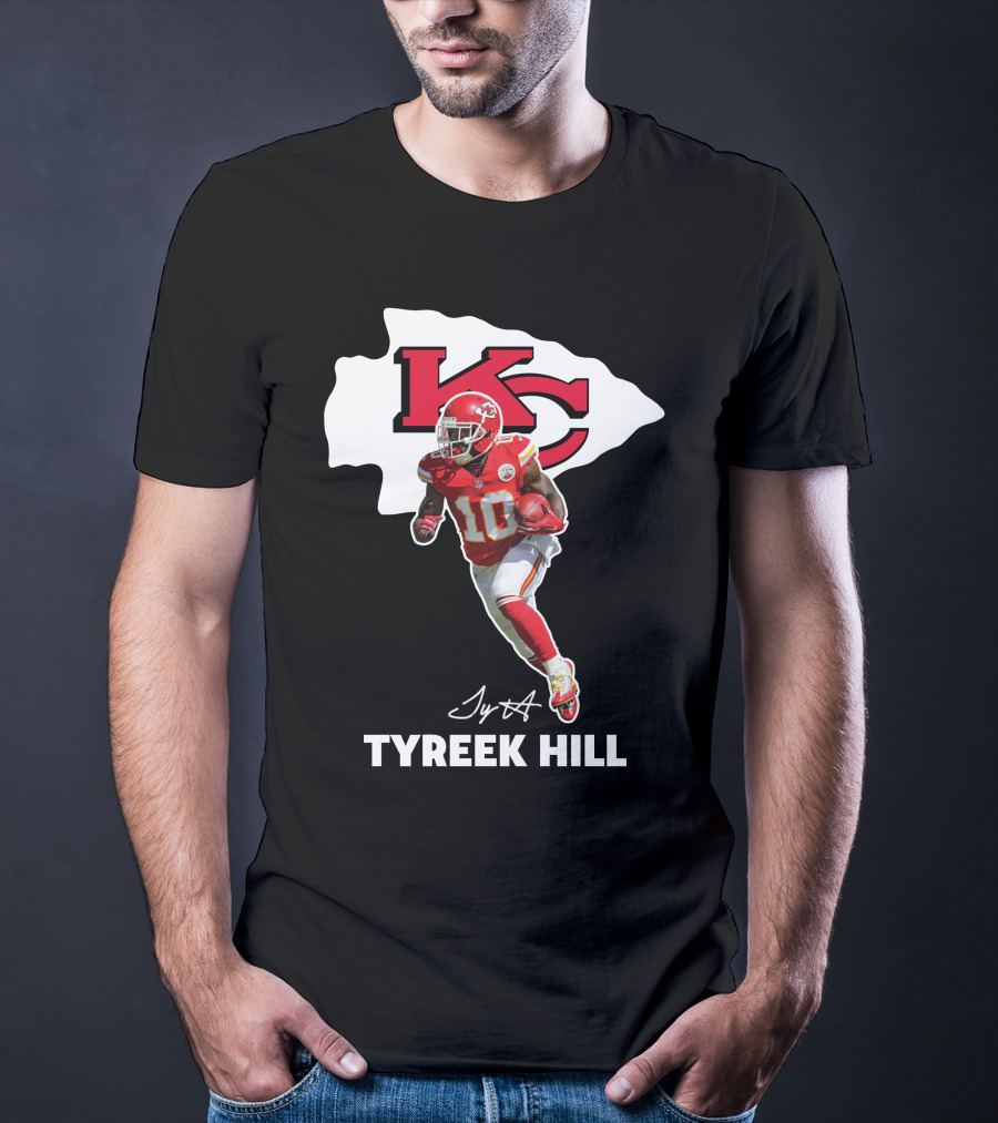Tyreek Hill KC Football Legend T-Shirt