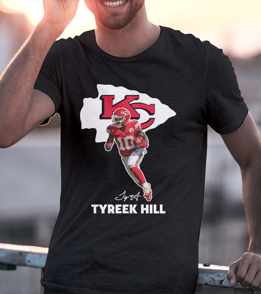 Tyreek Hill KC Football Legend T-Shirt